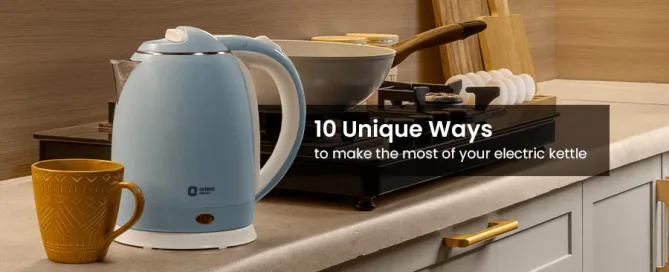7 Ways to Use Electric Kettle
